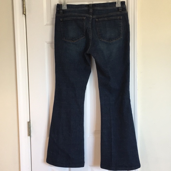 Lauren Ralph Lauren Blue Denim Flare Jeans Sz 8 - Picture 5 of 8